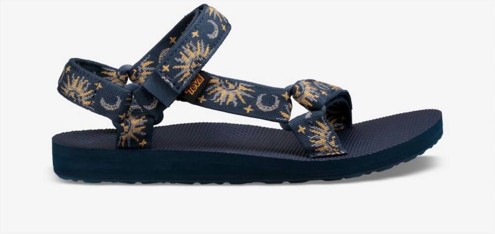 NEW TEVA women’s original universal sandal in sun and moon insignia blue